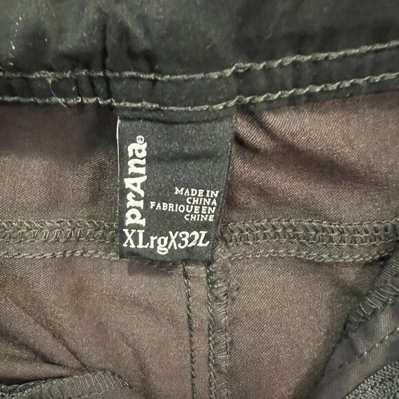 Prana Stretch Zion Men's Pant - Dark Iron(Charcoal grey) XL 40W 32L - Picture 5 of 10
